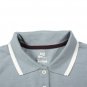 NIKE WOMENS LIFE DOUBLE CROWN SS JACQUARD POLO SHIRT NSW GREY 426665 L