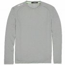 RLX Lux Leisure Grey Mens Long Sleeve Crew $125.00 RETAIL NEW NWT LARGE L GREY
