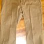 NEW WOMENS CHAPS MODERN EXPOSURE RID KHAKI CAPRI PANTS SIZE 6 FLAT FRONT NWT