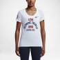 NIKE DRI-FIT TEAM USA WHITE OLYMPIC TRIALS WOMEN'S SMALL S SM T-SHIRT 801612 100