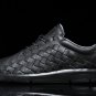 VANS SHOES TESELLA 3D ALOHA BLACK LEATHER WEAVE sz SIZE 11.5 Mens 29.5 CM SKATE