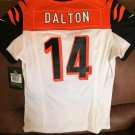 Nike Women's XL Cincinnati Bengals Andy Dalton Game White Jersey 477492 100