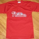 PHILADELPHIA PHILLIES JERSEY RED #9 YOUTH MEDIUM M MED BASEBALL LOOKS NEW