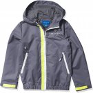 Perry Ellis BOY Boys 14-16 Hooded Bomber Jacket with Fleece Lining GREY PB942057