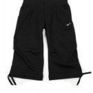 NIKE TRAINING SPORTS CASUAL CAPRI PANTS 381400 LADIES WOMEN BLACK M MD CHINA NSW