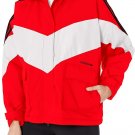 Adidas ORIGINALS Women's M Iconic Winter Snow Jacket Color Red White FQ2413 $220