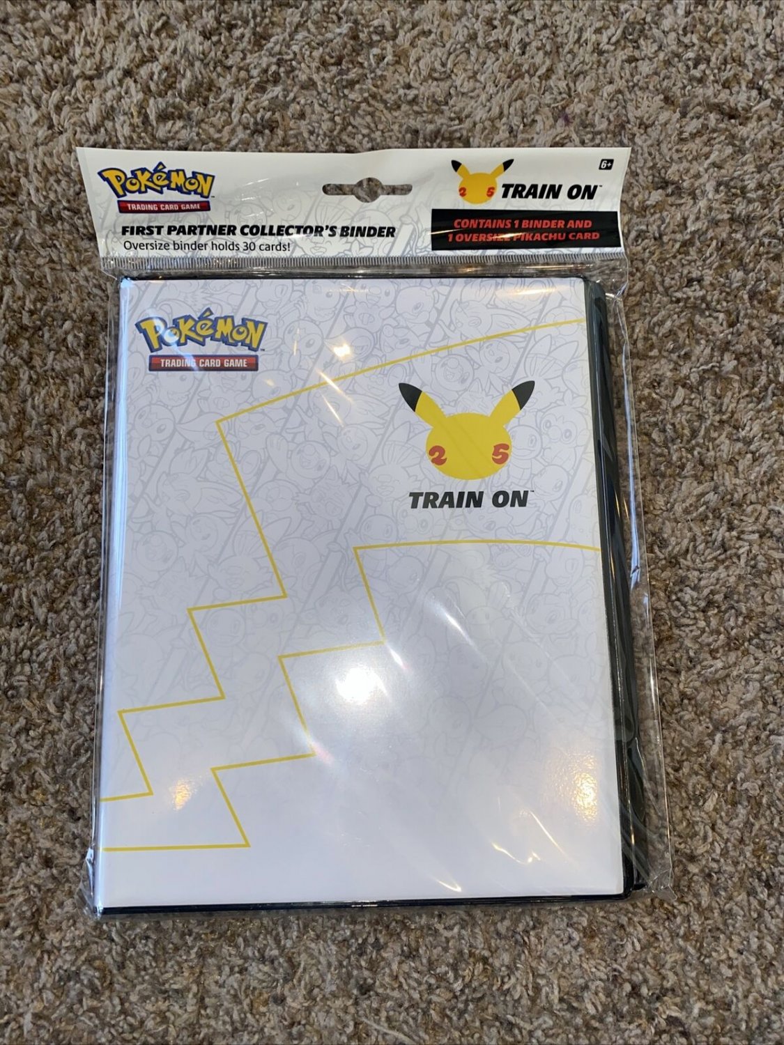 NEW Pokemon: 25th Anniversary First Partner Collector’s Binder SEALED