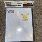 NEW Pokemon: 25th Anniversary First Partner Collector’s Binder SEALED IN HAND!