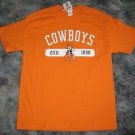 NEW OKLAHOMA STATE COWBOYS OSU T SHIRT LARGE L FOOTBALL LARGE LG