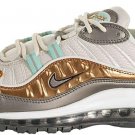 Nike Women's Air Max 98 SE White Gold Turquoise 6.5