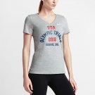 NIKE DRI-FIT TEAM USA 2016 OLYMPIC TRIALS WOMEN'S SZ S SMALL T-SHIRT 801612 063