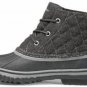 Eddie Bauer Women's Hunt Pac Mid Boot Fabric BLACK GREY WINTER WATERPROOF BOOTS