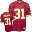 NEW REEBOK KANSAS CITY CHIEFS HOLMES JERSEY ON field Y XL YOUTH XLARGE 18 20 NFL