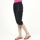 NIKE TRAINING SPORTS CASUAL CAPRI PANTS 413989 LADIES WOMEN BLACK S SM CHINA NSW