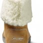 Eddie Bauer Women's LAUREL Boot NATURAL TAN BROWN SZ 7 FUR BOOTS SUEDE $150 NEW
