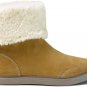 Eddie Bauer Women's LAUREL Boot NATURAL TAN BROWN SZ 7 FUR BOOTS SUEDE $150 NEW