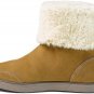 Eddie Bauer Women's LAUREL Boot NATURAL TAN BROWN SZ 7 FUR BOOTS SUEDE $150 NEW