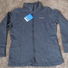 NEW WOMENS COLUMBIA COUNTRY AIR FULL ZIP JACKET GREY GRAY MEDIUM M MD XL6230-419