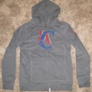 Adidas ORIGINALS WOMENS S LOS ANGELES CLIPPERS HOODED FULL ZIP SWEATSHIRT Jacket