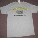 NEW COLORADO BUFFALOES T SHIRT MEDIUM MED M FOOTBALL NWT PAC 12 NCAA NEW CU