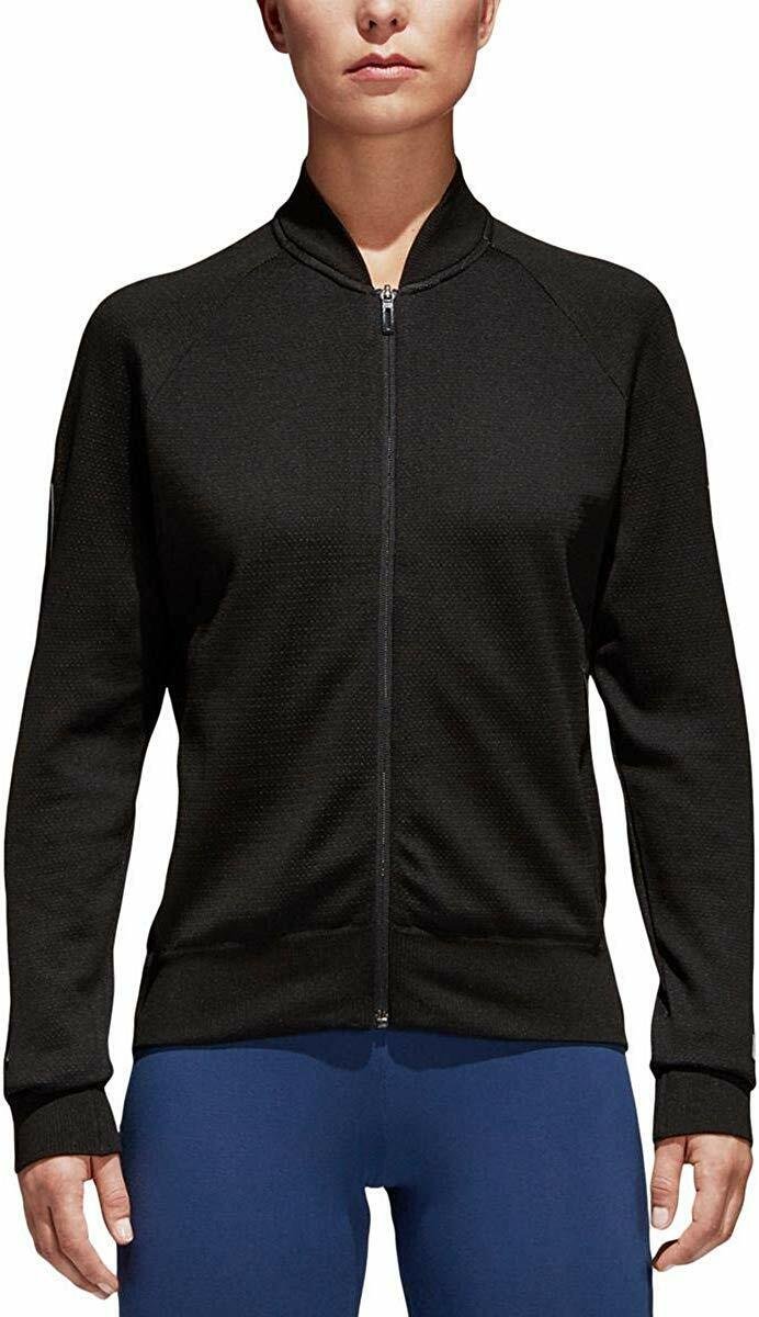 Adidas Women's ID Knit Bomber Jacket, CF0334, Size XS, MSRP $110 118255848 NEW