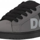 DC Men's Court Graffik Se Skate Shoe GREY BLACK 8