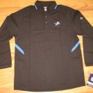 REEBOK PLAY DRY DETROIT LIONS COACHES POLO SHIRT S L/S