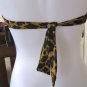 GUESS On The Prowl Soft Cup FRINGE BANDEAU BRA TOP SMALL SM S LEOPARD PRINT
