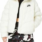 Nike Womens NSW Synthetic Fill Jacket Womens Cd4216-110 $170 Cream L XL