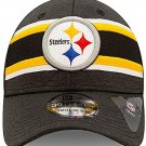 New Era Pittsburgh Steelers Hat, Cap 39Thirty Flex Fitted SBLIII SB ONF Base S/M