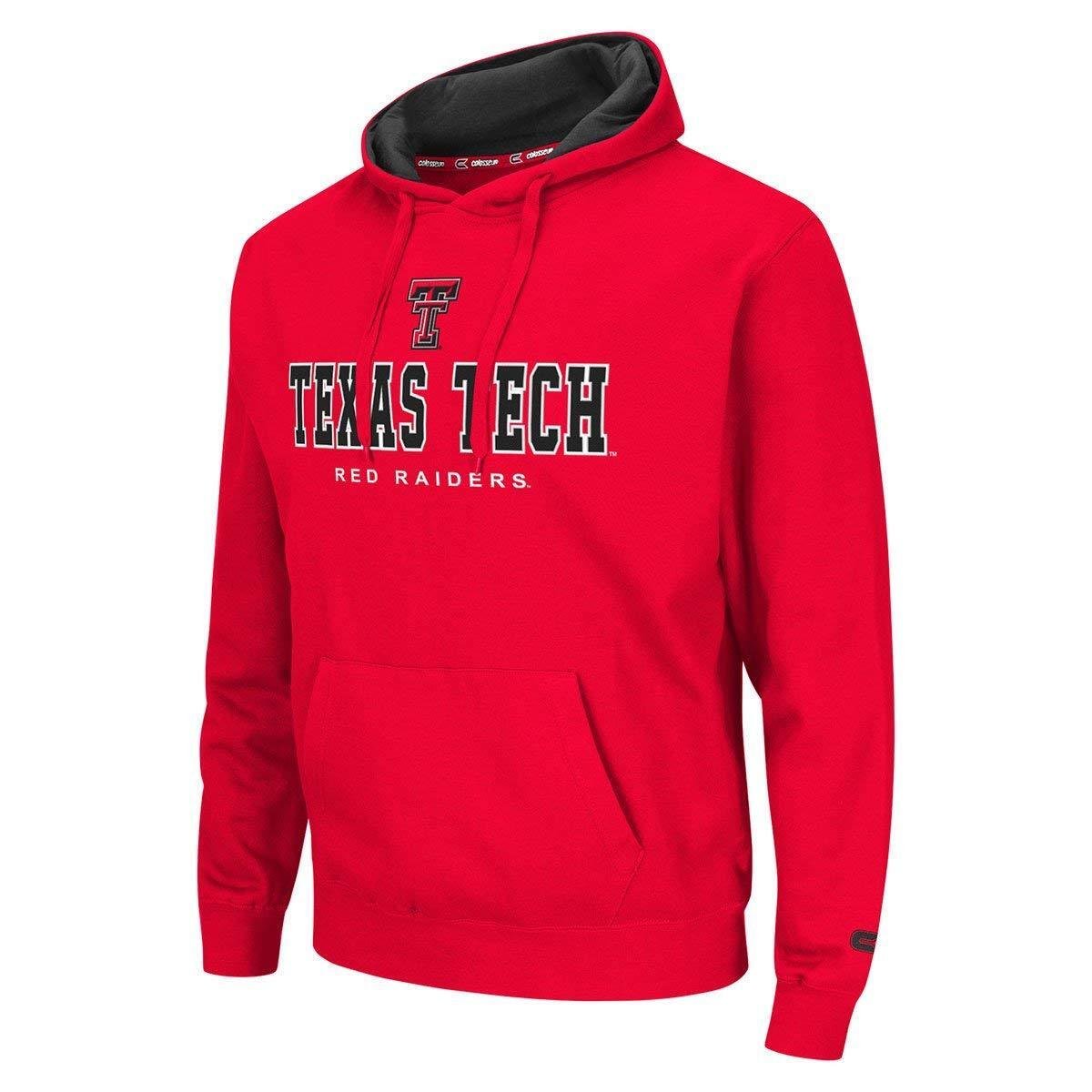 Texas Tech Red Raiders Zone II Alternate Pullover Hoodie (Red) Small S Hooded