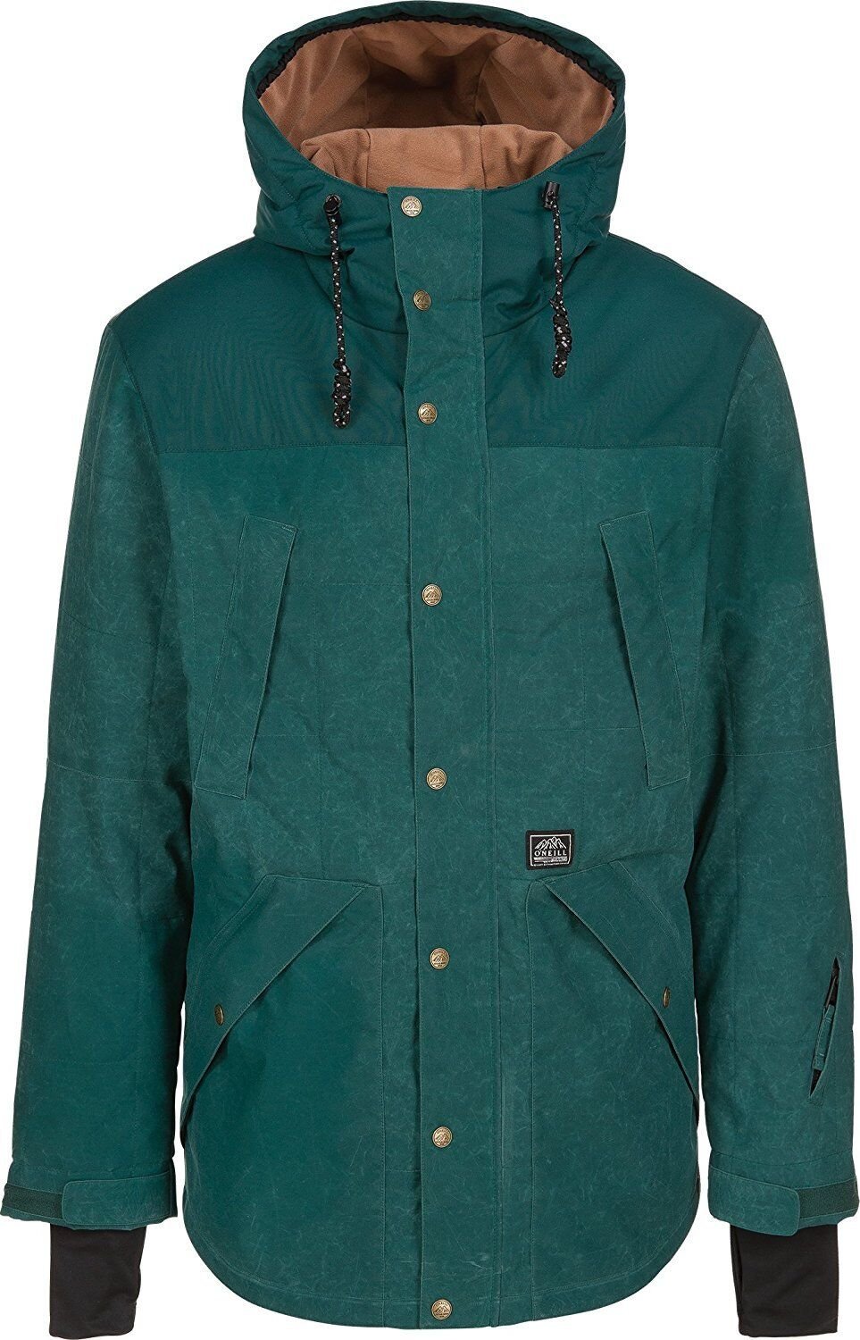 New O'Neill Men's Element Snowboarding Jacket BOTANICAL GREEN M 650063
