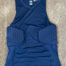 NIKE PRO COMBAT TOP COMPRESSION FIT TANK 2XLT PADDED XXLT blue SHIRT 374066 451