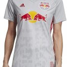 NEW adidas Red Bull Ny Home Jersey Women Grey Small S MLS Soccer