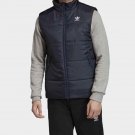 Adidas Mens S Vest Jacket Padded Athletic Training Navy GYM Top Shirts ED5822 SM
