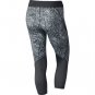 NIKE PRO HYPERCOOL WOMENS XS DRI-FIT WORKOUT TIDAL MULTI CAPRIS GREY 725473 021