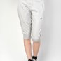 NIKE TRAINING SPORTS CASUAL CAPRI PANTS 383721 LADIES WOMEN GRAY M MD CHINA NSW