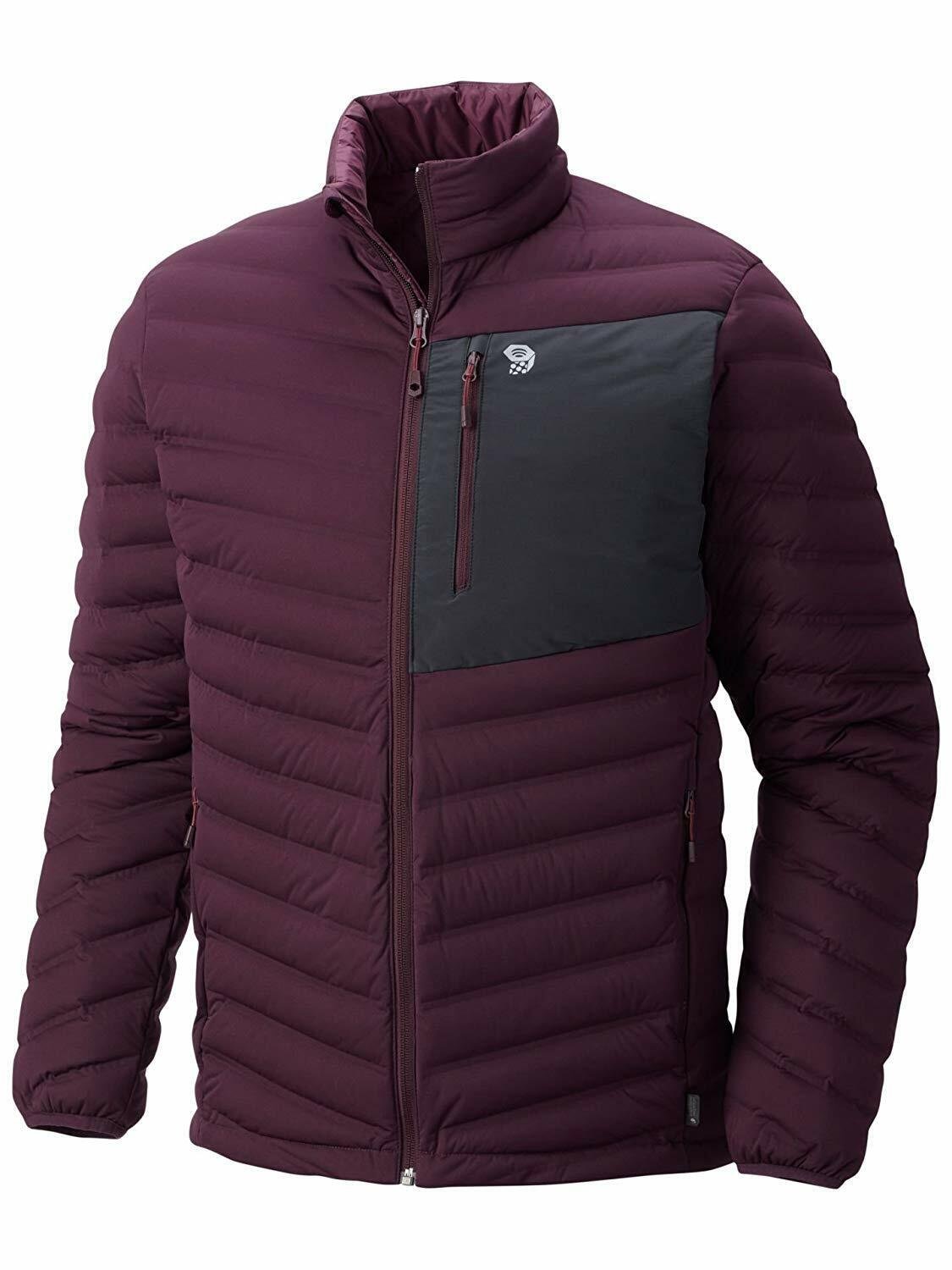 New Mountain Hardwear Men's StretchDown Jacket, Dark Tannin, Medium