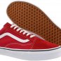 Vans Old Skool RACING RED TRUE WHITE Men's 11.5 shoes new sk8 skate