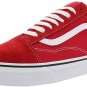 Vans Old Skool RACING RED TRUE WHITE Men's 11.5 shoes new sk8 skate