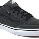 VANS BEARCAT CHARCOAL WHITE BLACK SKATE SHOES MENS 11 NEW FAST DISCONTINUED