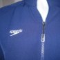 NEW Speedo Women's Boom Force Warm Up Jacket NAVY S SMALL SM $78 BLUE 7201302