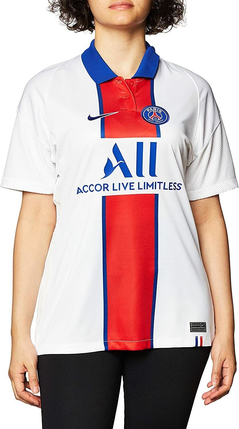 Nike Paris Saint-Germain PSG Womens Soccer Football Jersey Size XL ...