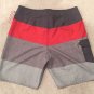Vans Men's Off The Wall OTW Board Shorts-RED GREY 28 VN0A2Z4PZ04