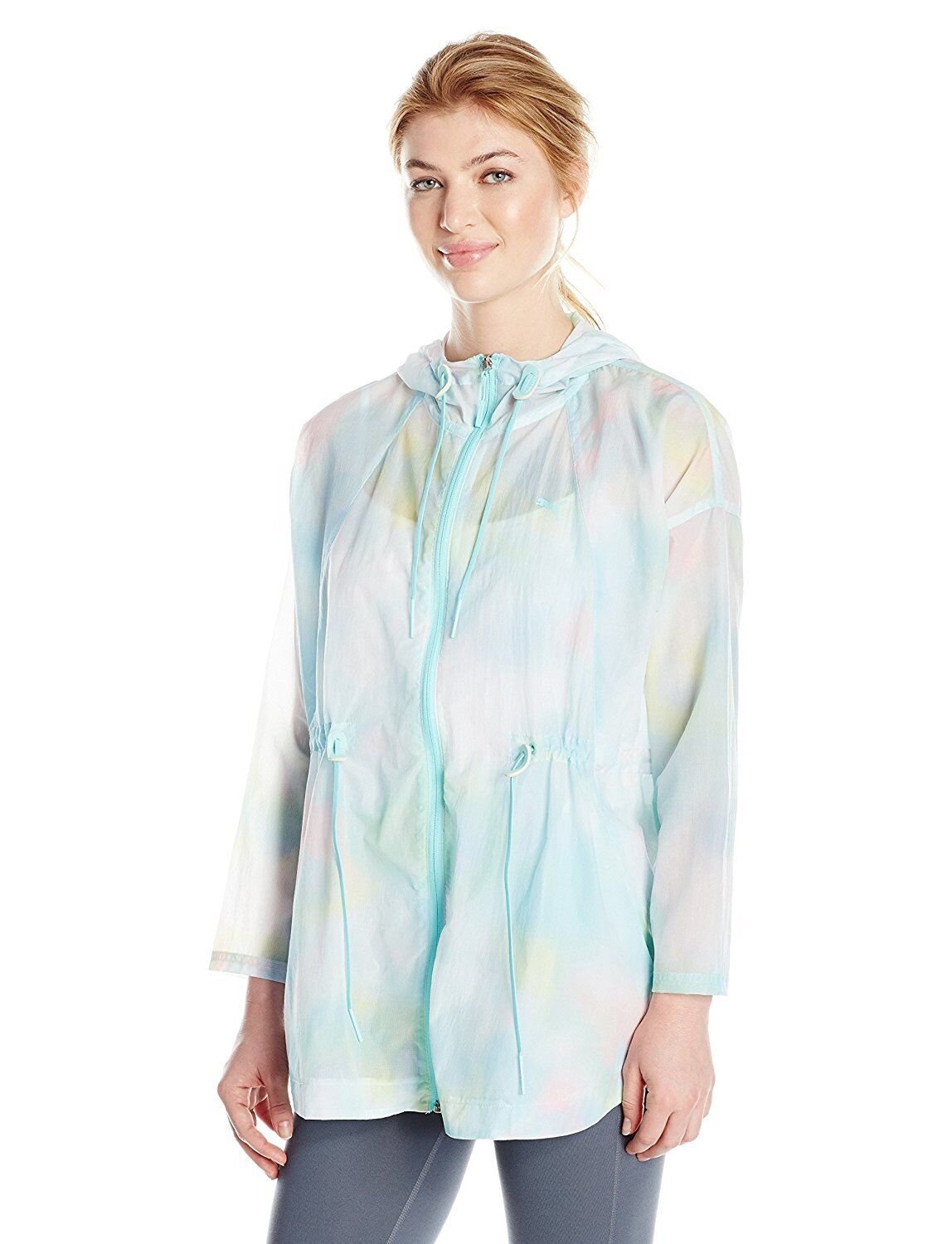 PUMA WOMEN'S EVO ULTRALIGHT WINDRUNNER JACKET 572541 52 L LARGE LG NEW NWT
