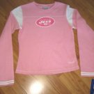 REEBOK NEW YORK JETS THERMAL LONG SLEEVE T SHIRT L YTH LARGE YOUTH LRG NFL