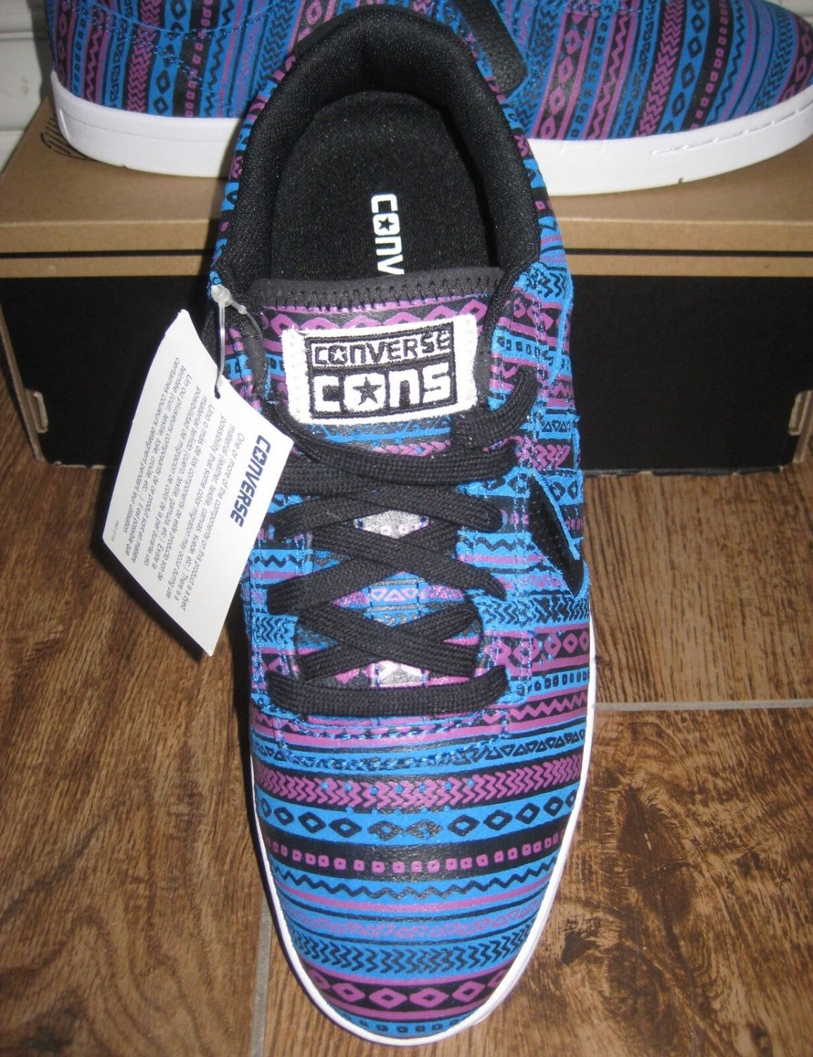 NEW CONVERSE 146447C KA II OX 2 COSMOS SHOES MENS 10 KENNY ANDERSON SKATE BLUE