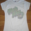 NEW UTAH JAZZ NOTE LOGO LADIES WOMENS FITTED T SHIRT MEDIUM MED M