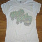 NEW UTAH JAZZ NOTE LOGO LADIES WOMENS FITTED T SHIRT LARGE LG L
