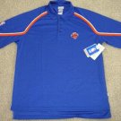 REEBOK PLAY DRY NEW YORK KNICKS COACHES POLO SHIRT L NY LARGE LG GOLF COLLARED